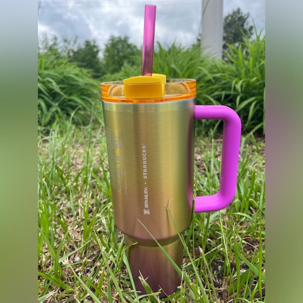 Starbucks Stanley Tumbler 40 oz.🌸 slightly imperfect, see description, NEW